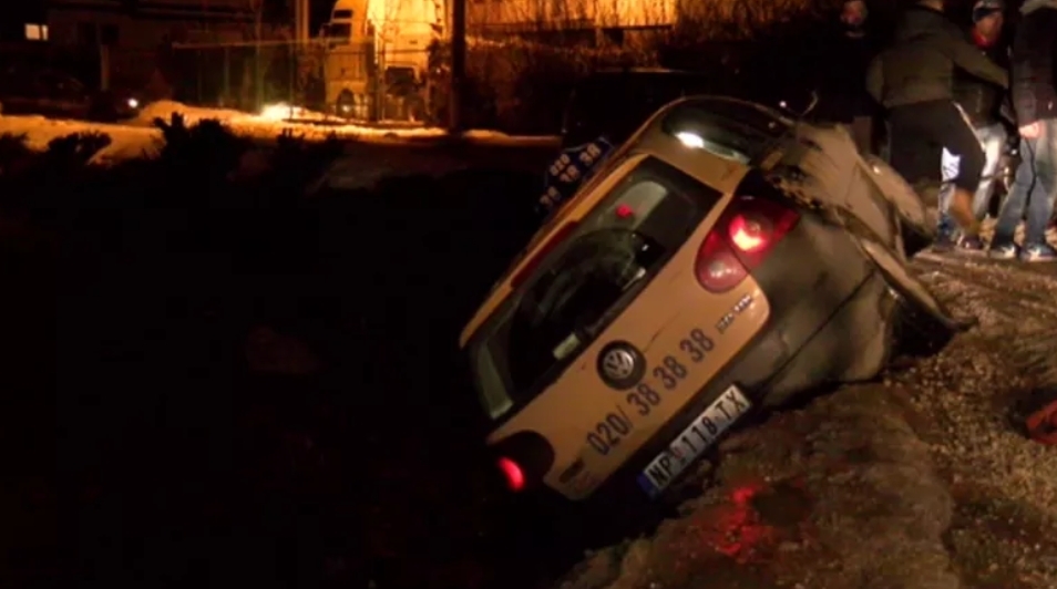 Zbog urušavanja obale zamalo završio u rijeci