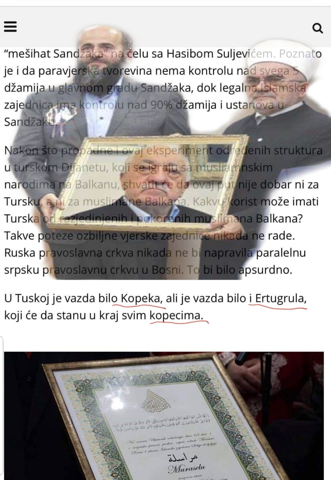 SANDŽAK PRESS NAZVAO TURSKI DIJANET “PSIMA” !!!