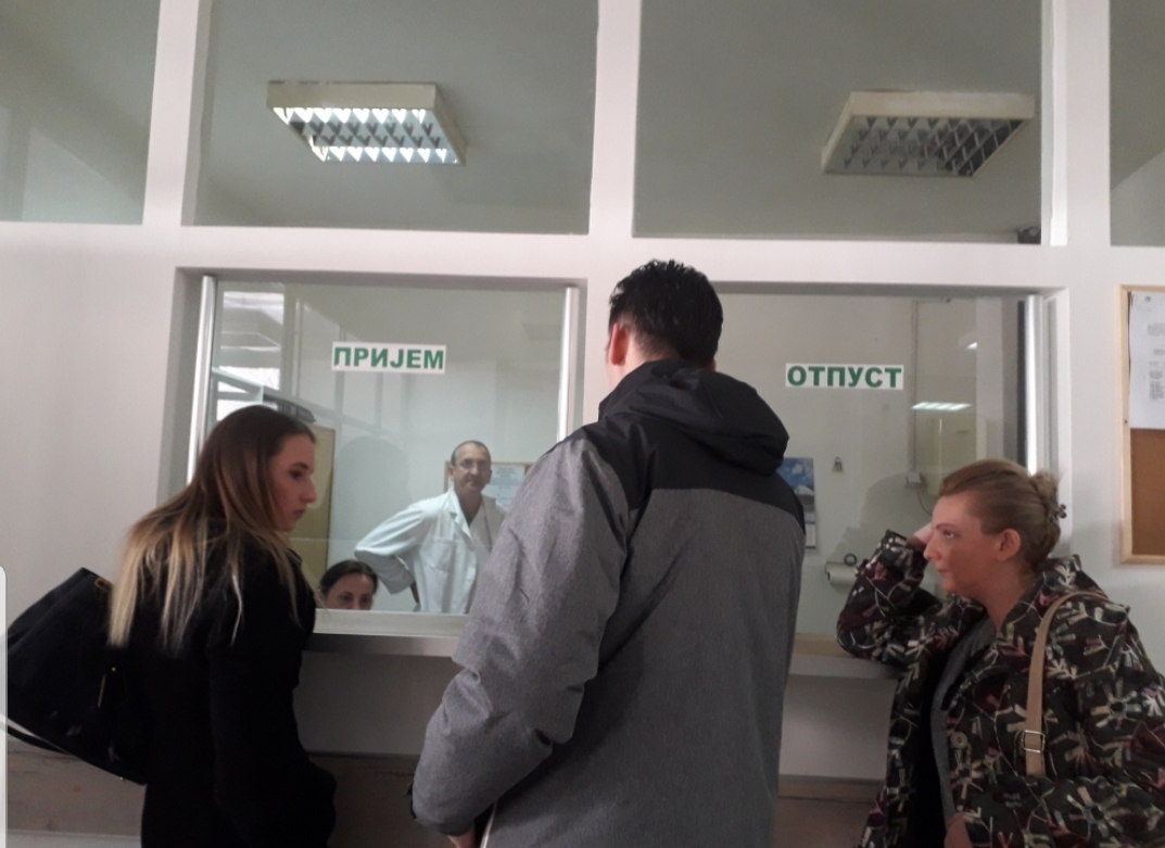 BOLNICA: NOVI ŠALTER PRIJEMNE SLUŽBE U PRIJEPOLJU