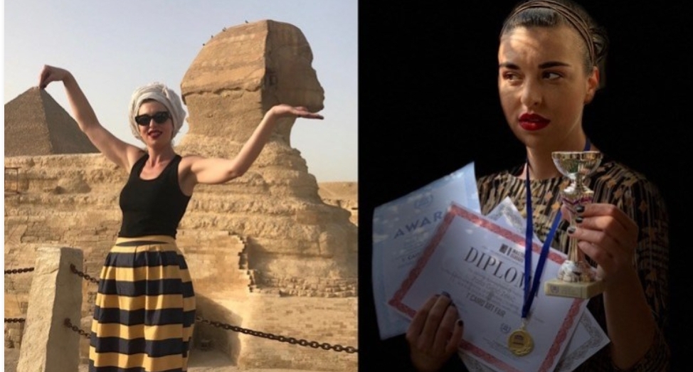 Umjetnica Paša Gicić Zekić na simpozijumu UNESCO klase u Kairu