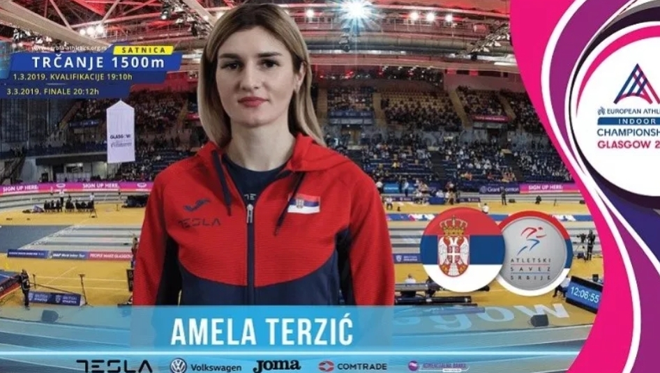 EP Glazgov 2019: Amela Terzić u finalu na 1.500 metara