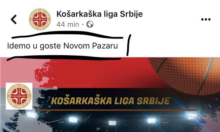 SKANDALOZNO!!! Košarkaška liga Srbije slučajno ili namerno provocira Pazarce!?