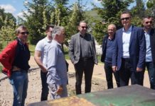 Ministar Ljajić obišao radove na Rekreacionom centru Obilizak radova