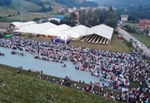 Nekoliko hiljada ljudi na iftaru ”Bošnjaci na Drini” VIDEO
