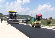 Asfalt kod Carske ćuprije – VIDEO