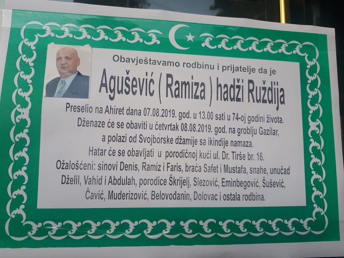 Preselio na Ahiret poznati humanista