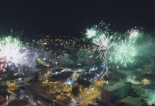 VIDEO // Spektakularni vatromet za Kurban Bajram