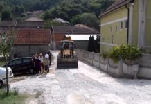 Radi se ulica u Novopazarskoj Banji