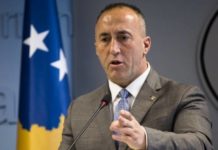 Haradinaj: Tabla “Republika Srbija” je uklonjena