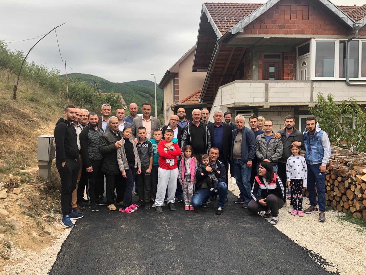 Počeli asfalterski radovi i u naselju Novopazarska Banja