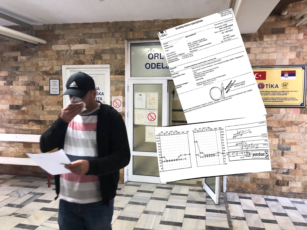 POLICAJAC TUKAO EDA LIMARA DO IZNEMOGLOSTI! Ovako je “Knele” iz Kovačeva polomio nos Pazarcu! OVO JE SUHA ISTINA! FOTO