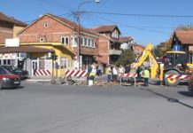 Počeli radovi na raskrsnici Veljka Vlahovića i Prvomajske ulice