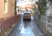 Asfaltiran krak Ulice Ruđera Boškovića