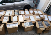 Na putu za Novi Pazar oduzeto 42.500 paklica cigareta