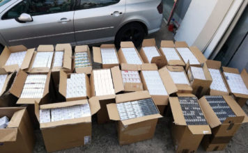 Na putu za Novi Pazar oduzeto 42.500 paklica cigareta