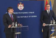 Sastanak sa Vučićem – Palmer: Neophodan kompromis među zemljama regiona nakon neuspjeha EU