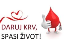 Sutra, uz mere zaštite akcija dobrovoljnog davanja krvi