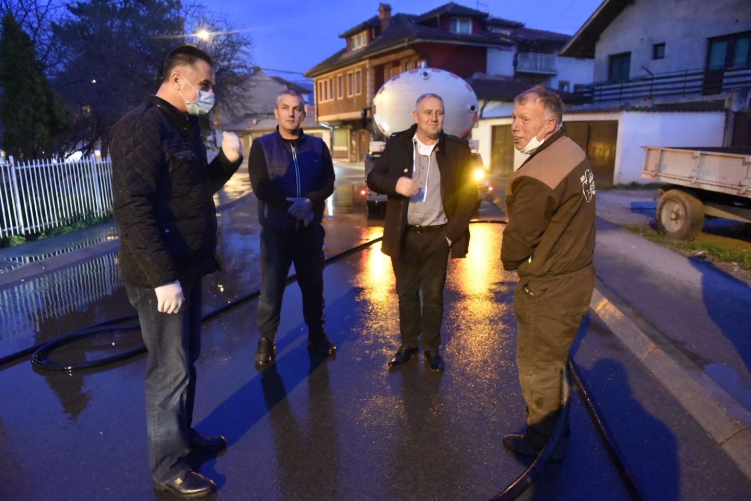 Gradonačelnik Novog Pazara obišao radnike Čistoće