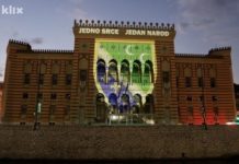 Sarajevska Većnica večeras s grbom Sandžaka: Jedno srce, jedan narod sarajevska-vecnica-veceras-s-grbom-sandzaka:-jedno-srce,-jedan-narod