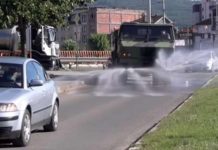 NOVI PAZAR: U toku dezinfekcija grada novi-pazar:-u-toku-dezinfekcija-grada