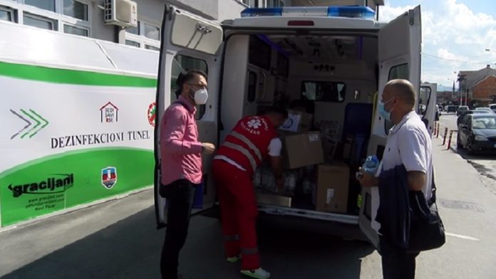 od-ambasade-libije-dezinfekciona-sredstva-i-zastitna-oprema