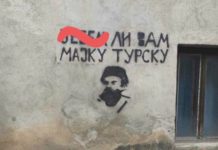 Berane: Na kućama Bošnjaka osvanuli portreti četničkih vojvoda berane:-na-kucama-bosnjaka-osvanuli-portreti-cetnickih-vojvoda