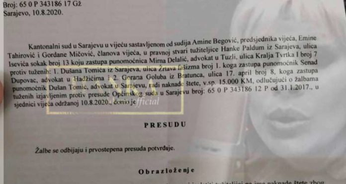 sud-dokazao-da-hanka-paldum-nije-mucila-zatvorenike-tokom-rata! sud-dokazao-da-hanka-paldum-nije-mucila-zatvorenike-tokom-rata!