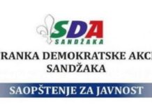 SDA Sanžaka u Sjenici: Nuhovićeve funkcije nespojive sda-sanzaka-u-sjenici:-nuhoviceve-funkcije-nespojive