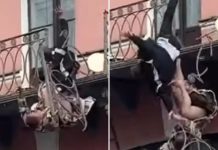 UZNEMIRUJUĆI VIDEO! Žena se potukla sa mužem na terasi pa oboje izleteli kroz balkon uznemirujuci-video!-zena-se-potukla-sa-muzem-na-terasi-pa-oboje-izleteli-kroz-balkon
