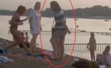 JEZIV VIDEO SA ADE CIGANLIJE: Muškarac juri devojku pored stotina posmatrača i KRVNIČKI JE UDARA U GLAVU jeziv-video-sa-ade-ciganlije:-muskarac-juri-devojku-pored-stotina-posmatraca-i-krvnicki-je-udara-u-glavu