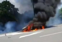 Automobil potpuno izgoreo na auto-putu Miloš Veliki automobil-potpuno-izgoreo-na-auto-putu-milos-veliki