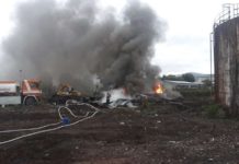 Manji požar: Goreli nisko rastinje i otpad manji-pozar:-goreli-nisko-rastinje-i-otpad