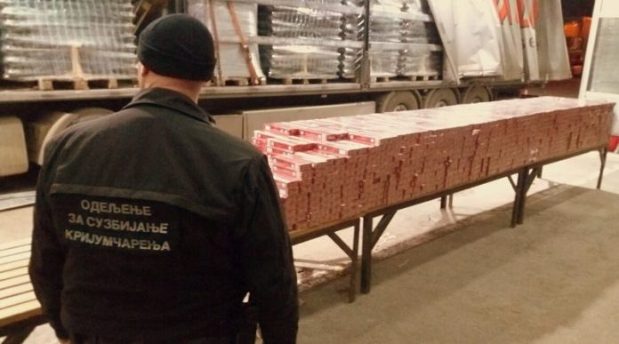 svercovao-cigarete-sa-kosova,-uhapsen-u-ribaricu