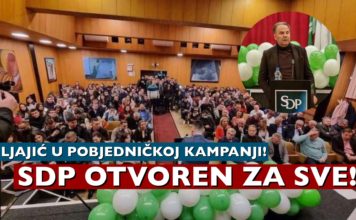 LJAJIĆ U PRIJEPOLJU: SDP OTVOREN ZA SVE, DAĆEMO DOPRINOS POBJEDI KOALICIONE LISTE