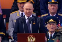 Putin u obraćanju optužio Zapad za rat u Ukrajini