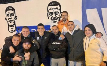 VELIKO POŠTOVANJE NOVOPAZARACA PREMA DVOJICI FUDBALERA! Lončar i Rubežić dobili mural veliko-postovanje-novopazaraca-prema-dvojici-fudbalera!-loncar-i-rubezic-dobili-mural