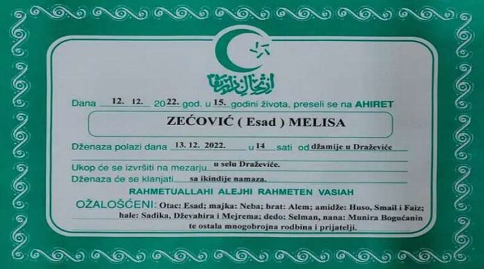 u-selu-drazevice-danas-ukopana-tragicno-nastradala-melisa-zecovic