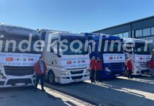 Još četiri kamiona pomoći za Tursku krenula iz Novog Pazara jos-cetiri-kamiona-pomoci-za-tursku-krenula-iz-novog-pazara