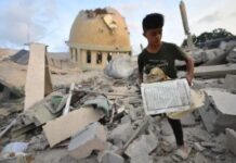 U izraelskim napadima na Gazu srušena džamija El-Emin Muhammed u-izraelskim-napadima-na-gazu-srusena-dzamija-el-emin-muhammed