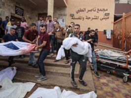 palestinci-ispred-mrtvacnica-preuzimaju-tela-ubijenih-u-izraelskim-napadima