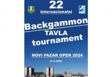 Otvoreno bekgemon-tavla prvenstvo Novog Pazara: U žrebu oko 150 igrača otvoreno-bekgemon-tavla-prvenstvo-novog-pazara:-u-zrebu-oko-150-igraca