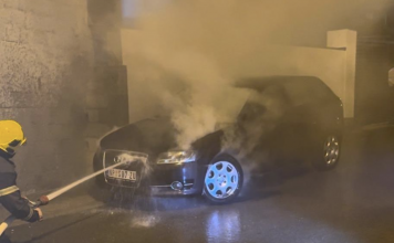 Zapaljen automobil porodice Balije zbog zelenaških dugova