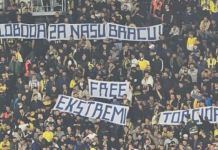 Podrška navijača Fenerbahčea za uhapšene navijače Novog Pazara podrska-navijaca-fenerbahcea-za-uhapsene-navijace-novog-pazara