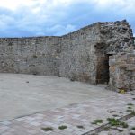 Novopazarska tvrdjava, deo bedema, izgled, snimio P.Marjanović 15.10.2020.