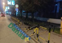 NOVI PAZAR: VOZAČ U ALKOHOLISANOM STANJU UDARIO U OGRADU KOD OSNOVNE ŠKOLE