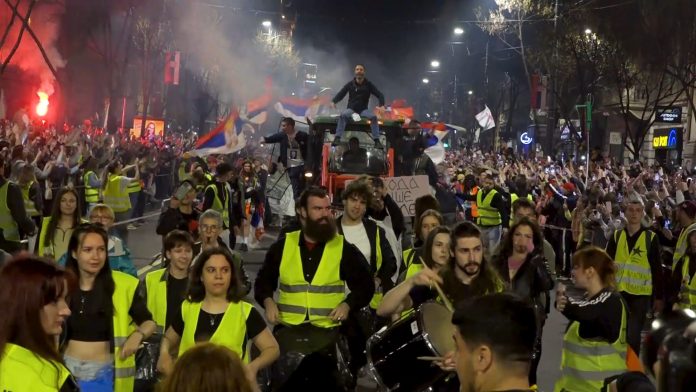 mup:-vise-incidenata-tokom-okupljanja-studenata-u-blokadi,-jedna-osoba-uhapsena