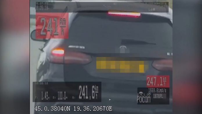 stranci-jurili-auto-putem-kod-sremske-mitrovice-brzinom-vecom-od-240-km/h