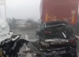 /VIDEO/ Veliki lančani sudar na autoputu Miloš Veliki – više povrijeđenih, saobraćaj obustavljen /video/-veliki-lancani-sudar-na-autoputu-milos-veliki-–-vise-povrijedjenih,-saobracaj-obustavljen