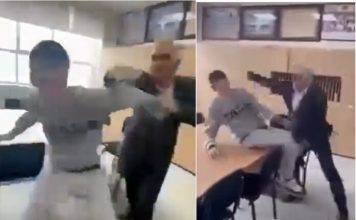 VIDEO snimak šokirao region: Nastavnik tukao učenika, policija ga uhapsila video-snimak-sokirao-region:-nastavnik-tukao-ucenika,-policija-ga-uhapsila