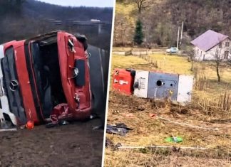 DRAMA! Prevrnuo se vatrogasni kamion na putu ka intervenciji, povrijeđena četiri pripadnika Službe zaštite drama!-prevrnuo-se-vatrogasni-kamion-na-putu-ka-intervenciji,-povrijedjena-cetiri-pripadnika-sluzbe-zastite